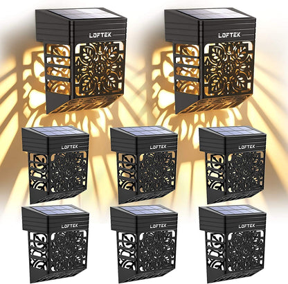 Solar Fence Wall Lights